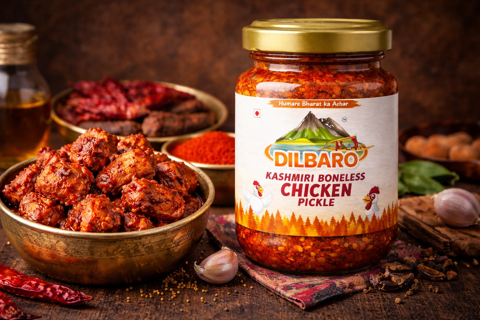 Kashmiri Chicken Pickle