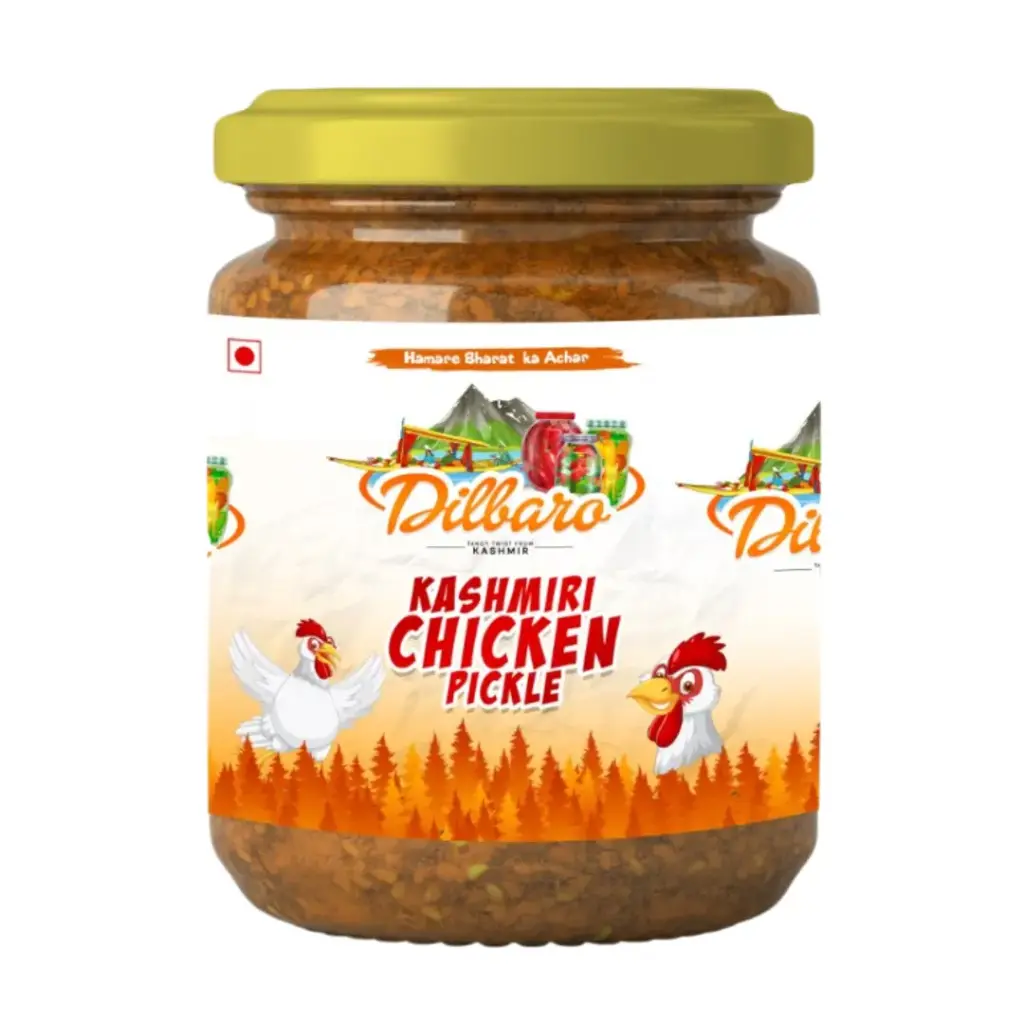 [DF-6] Kashmiri Boneless Chicken Pickle 350 gm | Kashmiri Chicken Pickle | Chicken Pickle