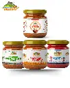 Kashmiri Pickles Combo Pack (4 Flavors) 1kg