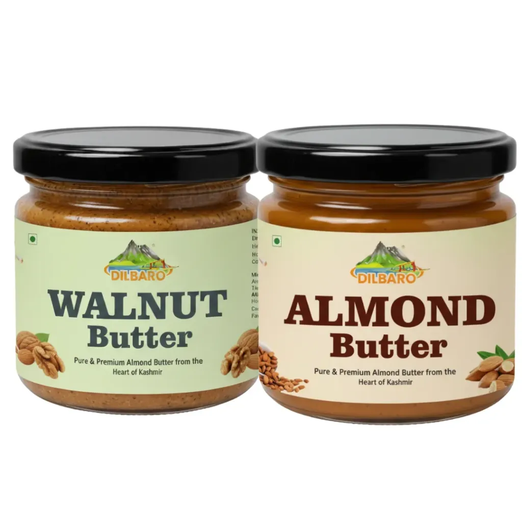 Dilbaro  Almond Butter & Walnut Butter from Kashmir | Pure Nut Butters