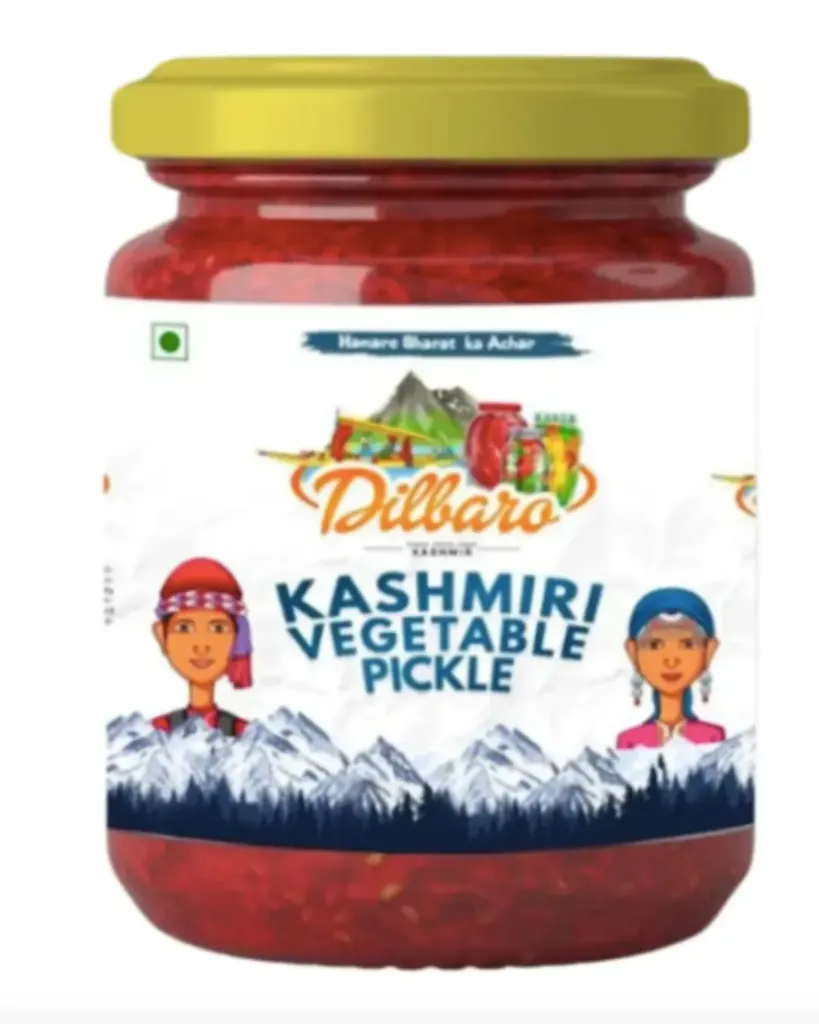 Kashmiri Mixed Vegetable Pickle – 350gm