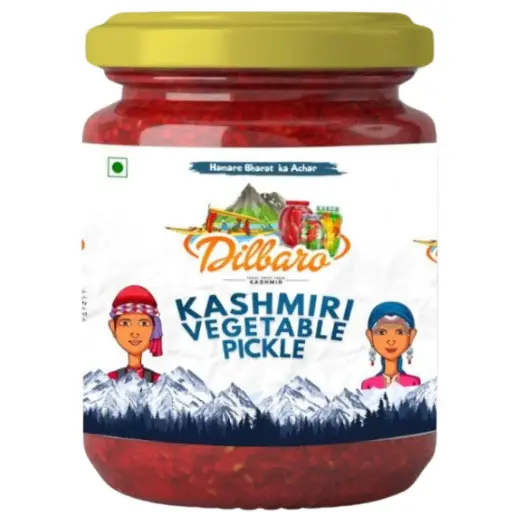 [DF-11] Kashmiri Mix Vagetable pickle 350 gm | Kashmiri Achar | Kashmiri Pickle